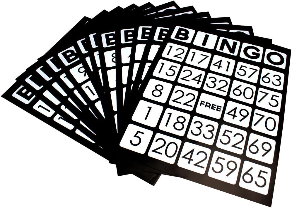 EZ Readers Low Vision Bingo Cards - The Bargains BasementEZ Readers Low Vision Bingo Cards