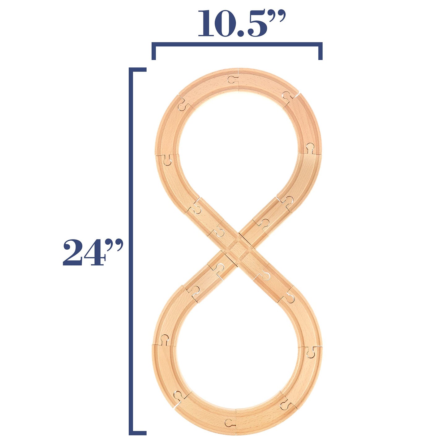 Figure 8 Wooden Train Set - The Bargains BasementFigure 8 Wooden Train Set