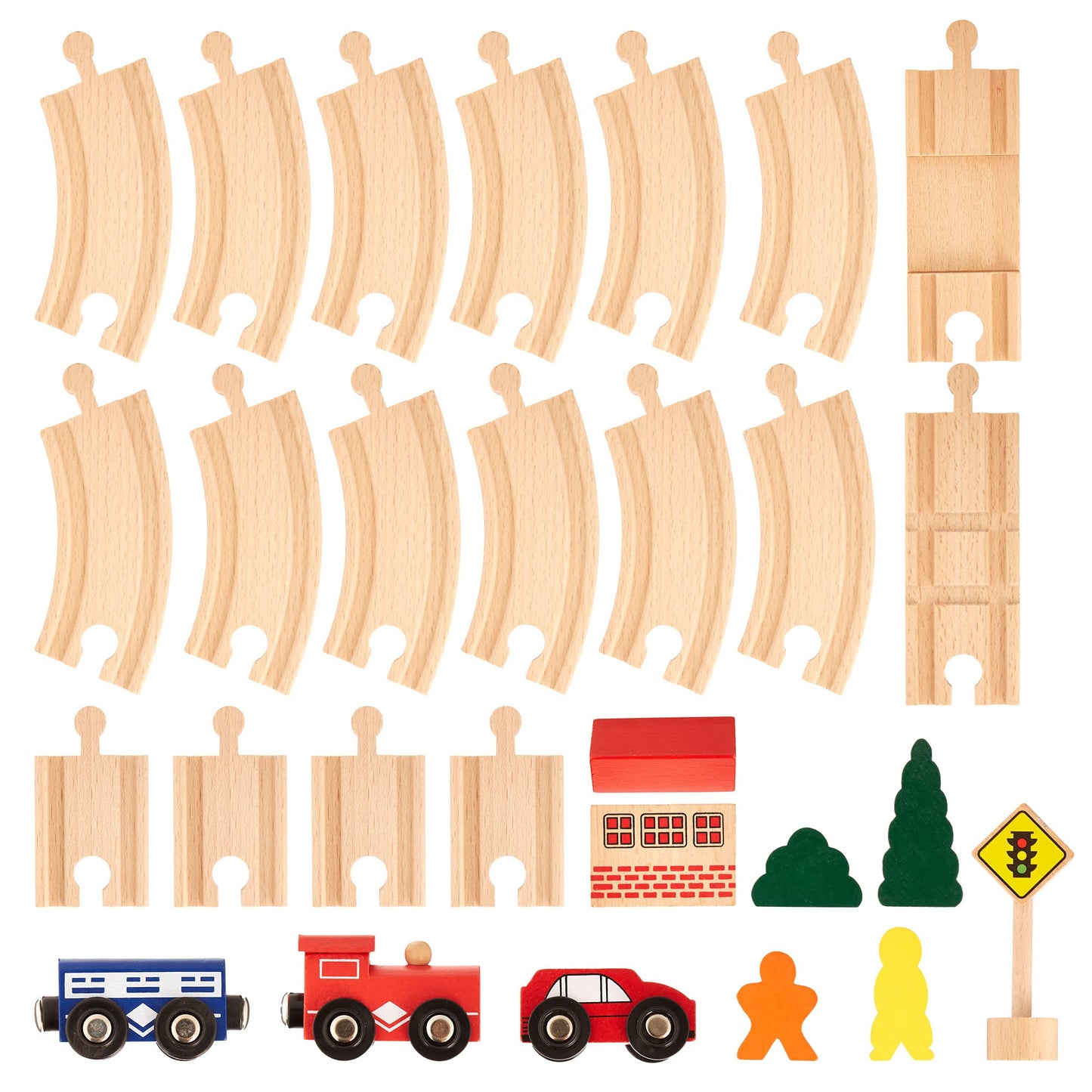 Figure 8 Wooden Train Set - The Bargains BasementFigure 8 Wooden Train Set