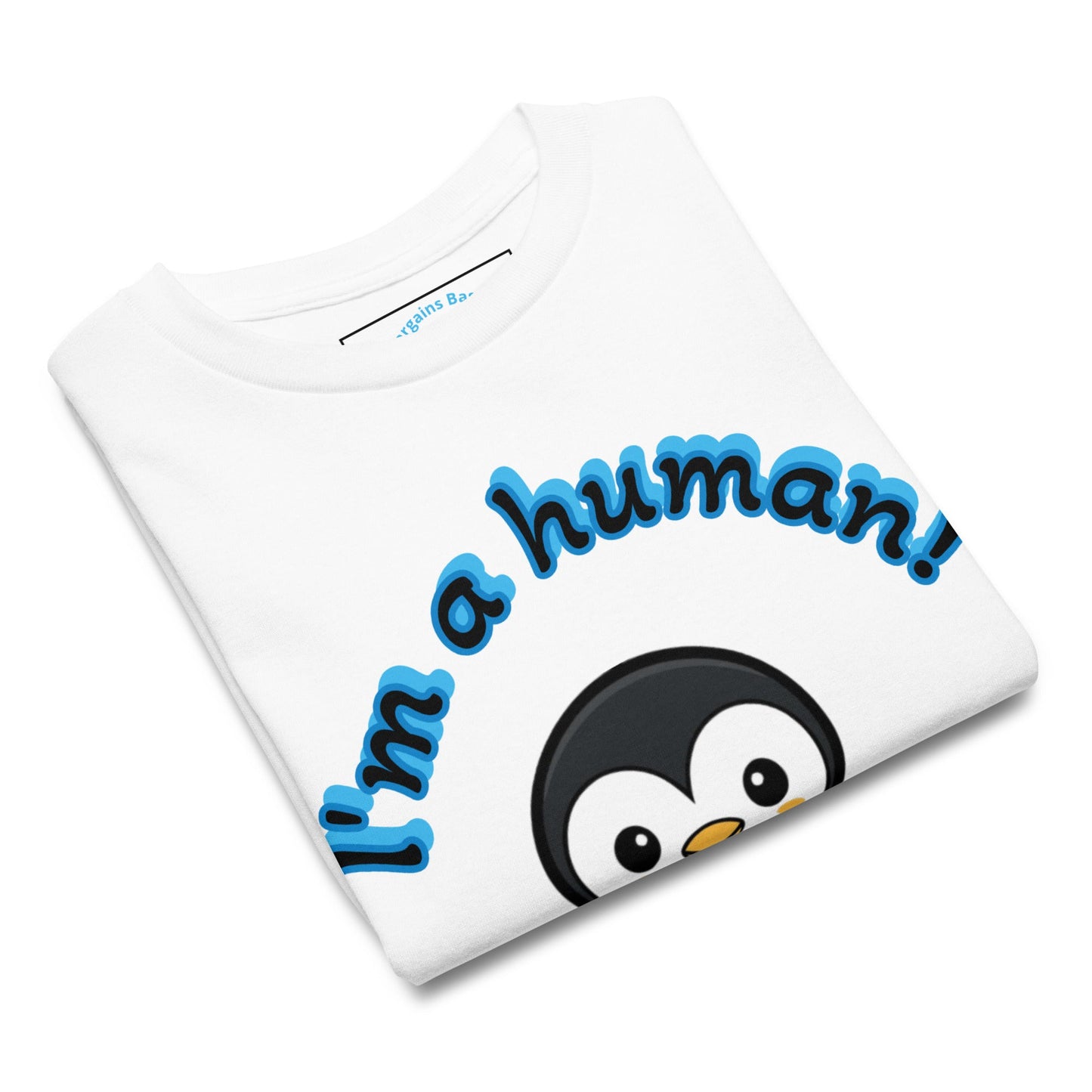 I'm a human who's a Penguin Youth classic tee - The Bargains BasementI'm a human who's a Penguin Youth classic tee