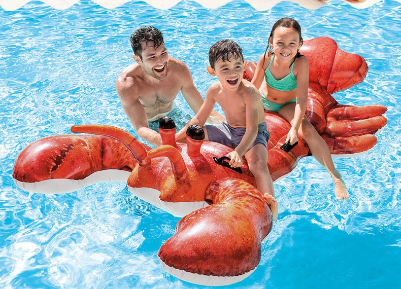 Inflatable Lobster Pool Float – Giant Ride - On Water Toy with Handles - The Bargains BasementInflatable Lobster Pool Float – Giant Ride - On Water Toy with Handles