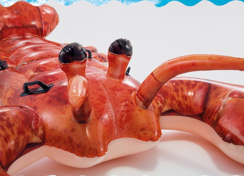 Inflatable Lobster Pool Float – Giant Ride - On Water Toy with Handles - The Bargains BasementInflatable Lobster Pool Float – Giant Ride - On Water Toy with Handles