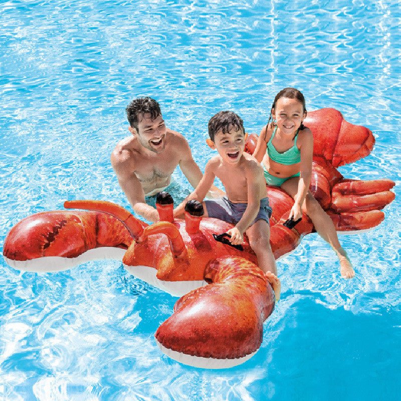 Inflatable Lobster Pool Float – Giant Ride - On Water Toy with Handles - The Bargains BasementInflatable Lobster Pool Float – Giant Ride - On Water Toy with Handles