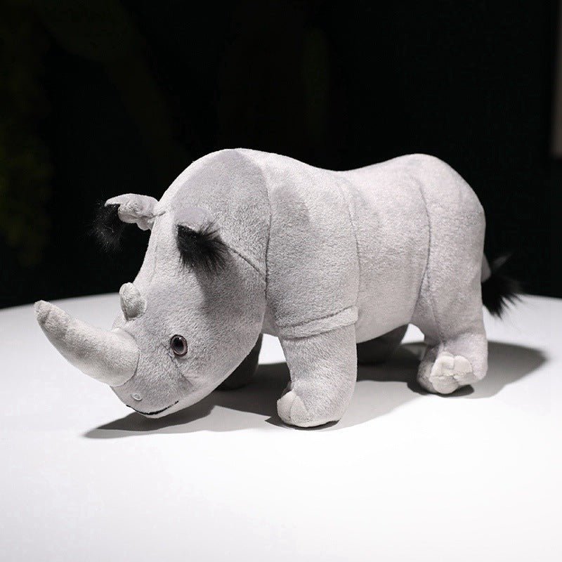 Plush Rhino Toy – Soft Stuffed Animal Doll - The Bargains BasementPlush Rhino Toy – Soft Stuffed Animal Doll
