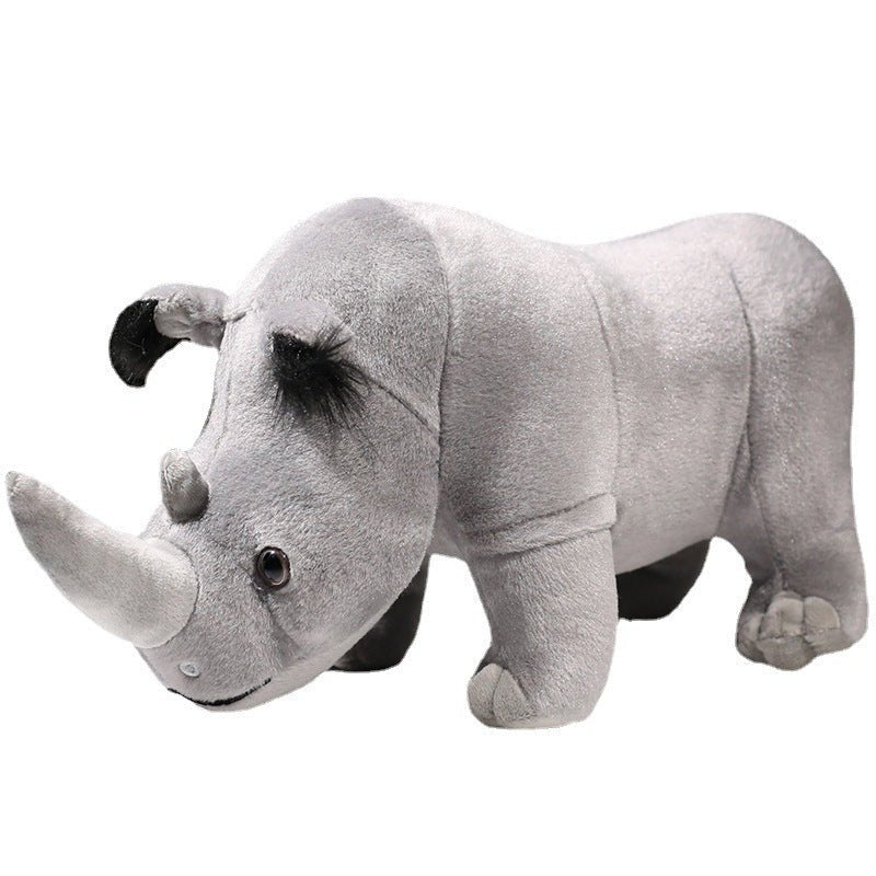 Plush Rhino Toy – Soft Stuffed Animal Doll - The Bargains BasementPlush Rhino Toy – Soft Stuffed Animal Doll