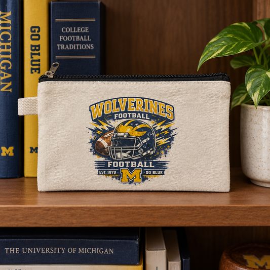 Pouch on shelf