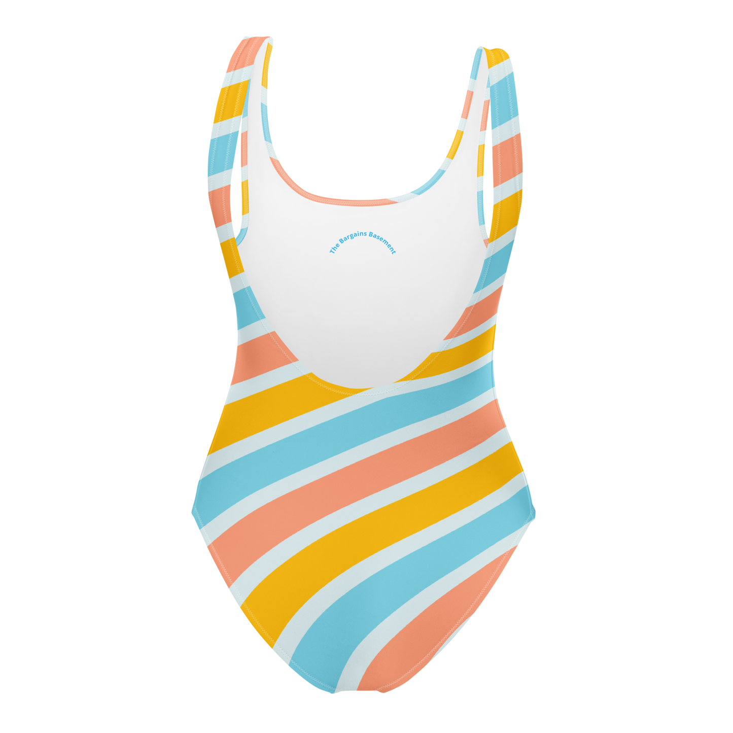 Vibrant colorful One-Piece Swimsuit - The Bargains Basement