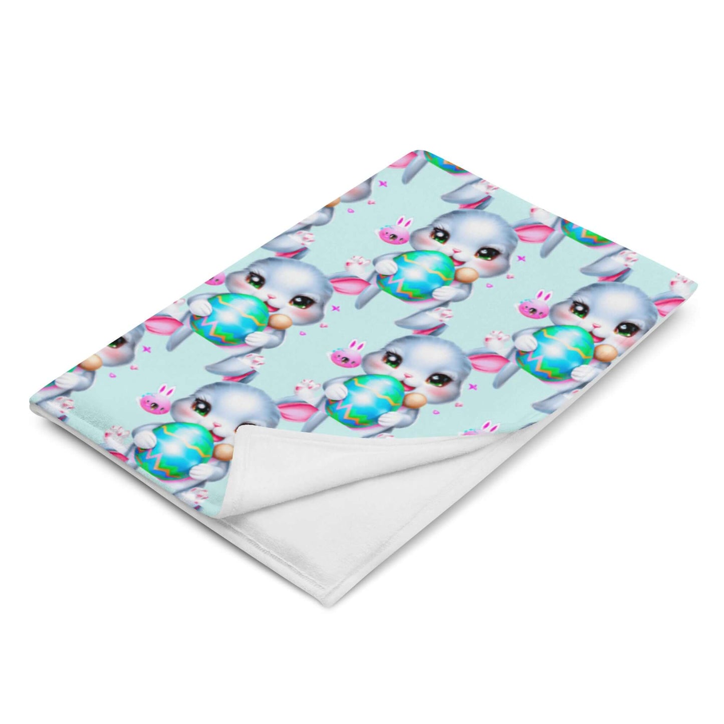 Bunny egg Throw Blanket - The Bargains Basement