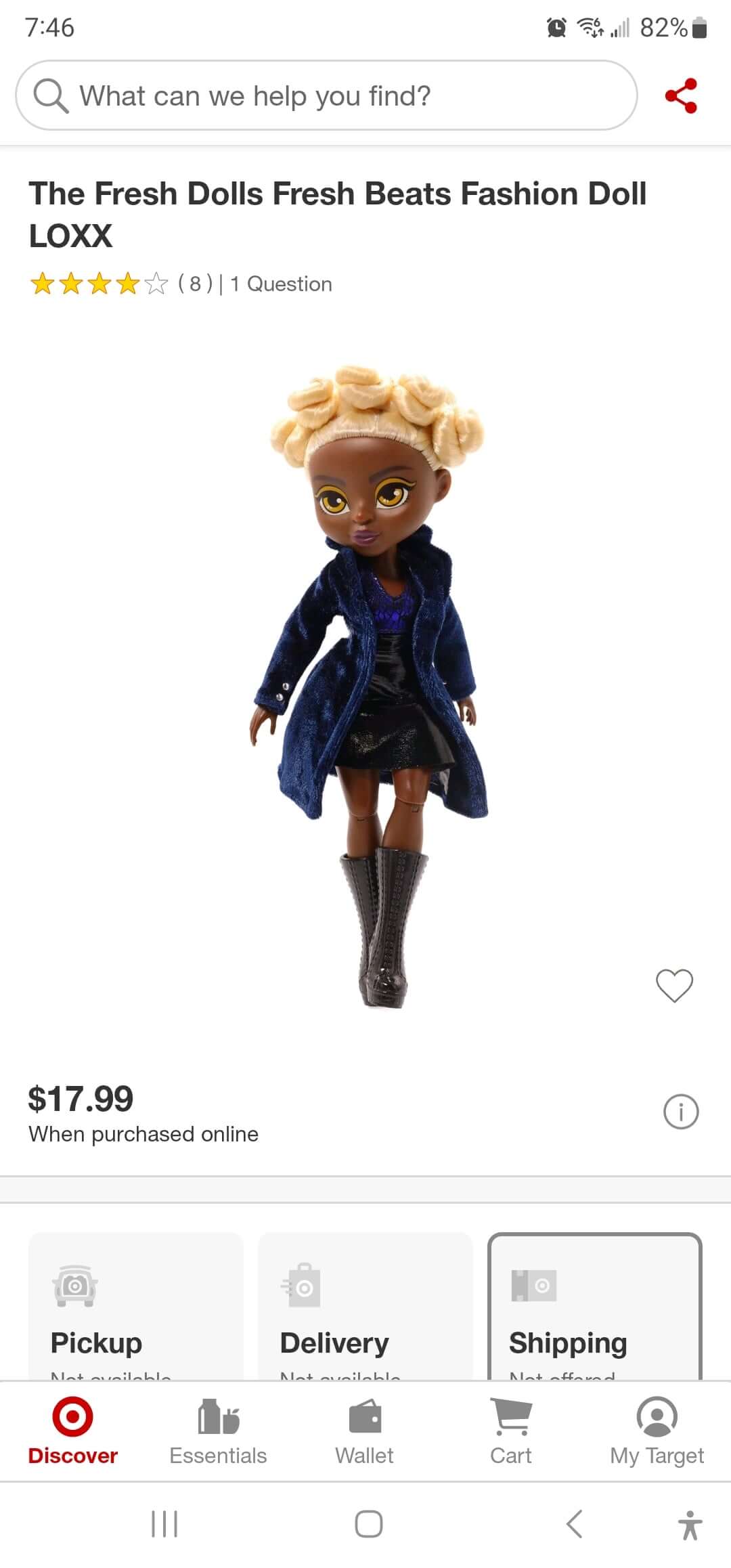 Fresh Beats Fashion Doll LOXX Rockstar Premium Hair, 2023, New - The Bargains Basement