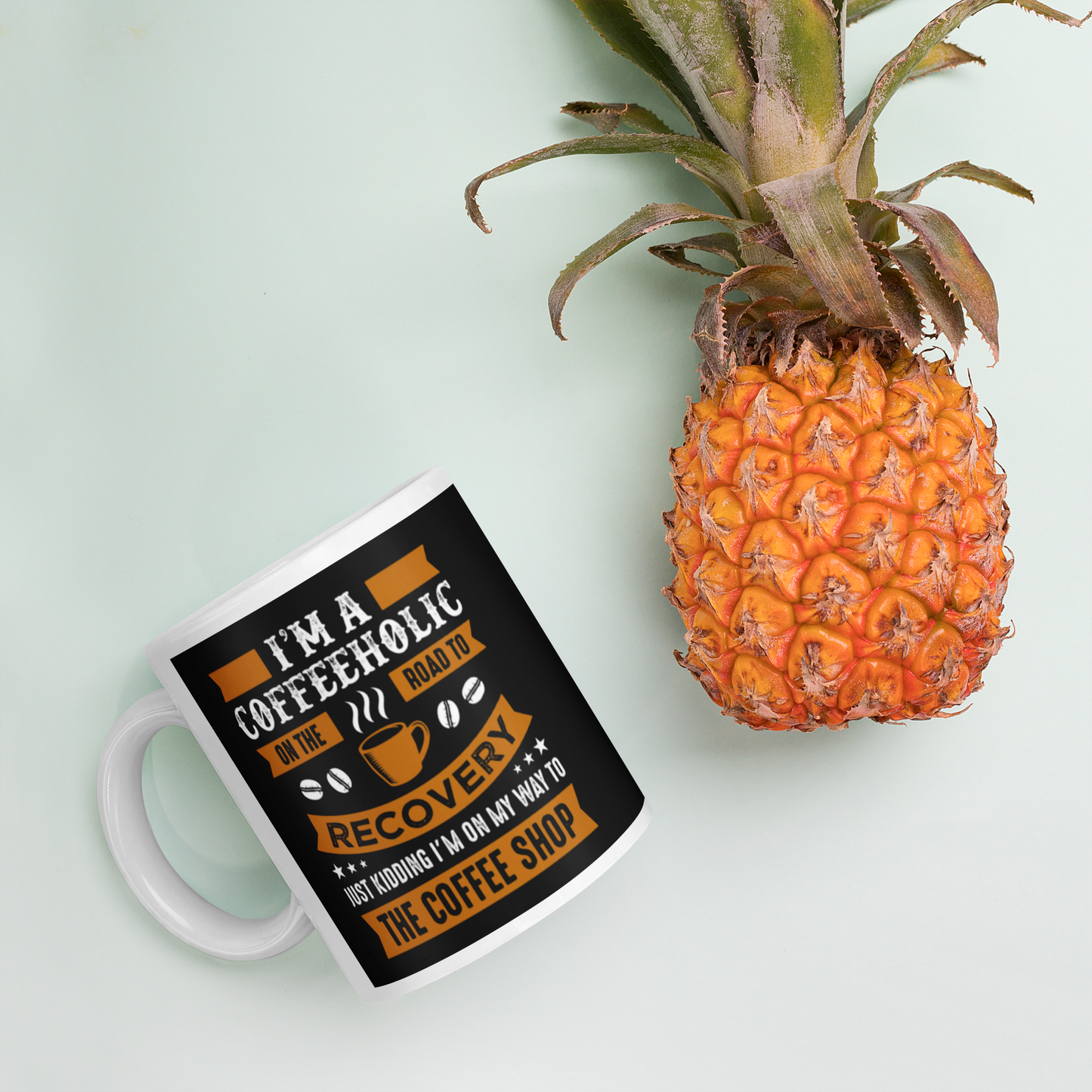 I am a Coffeholic! - ceramic mug