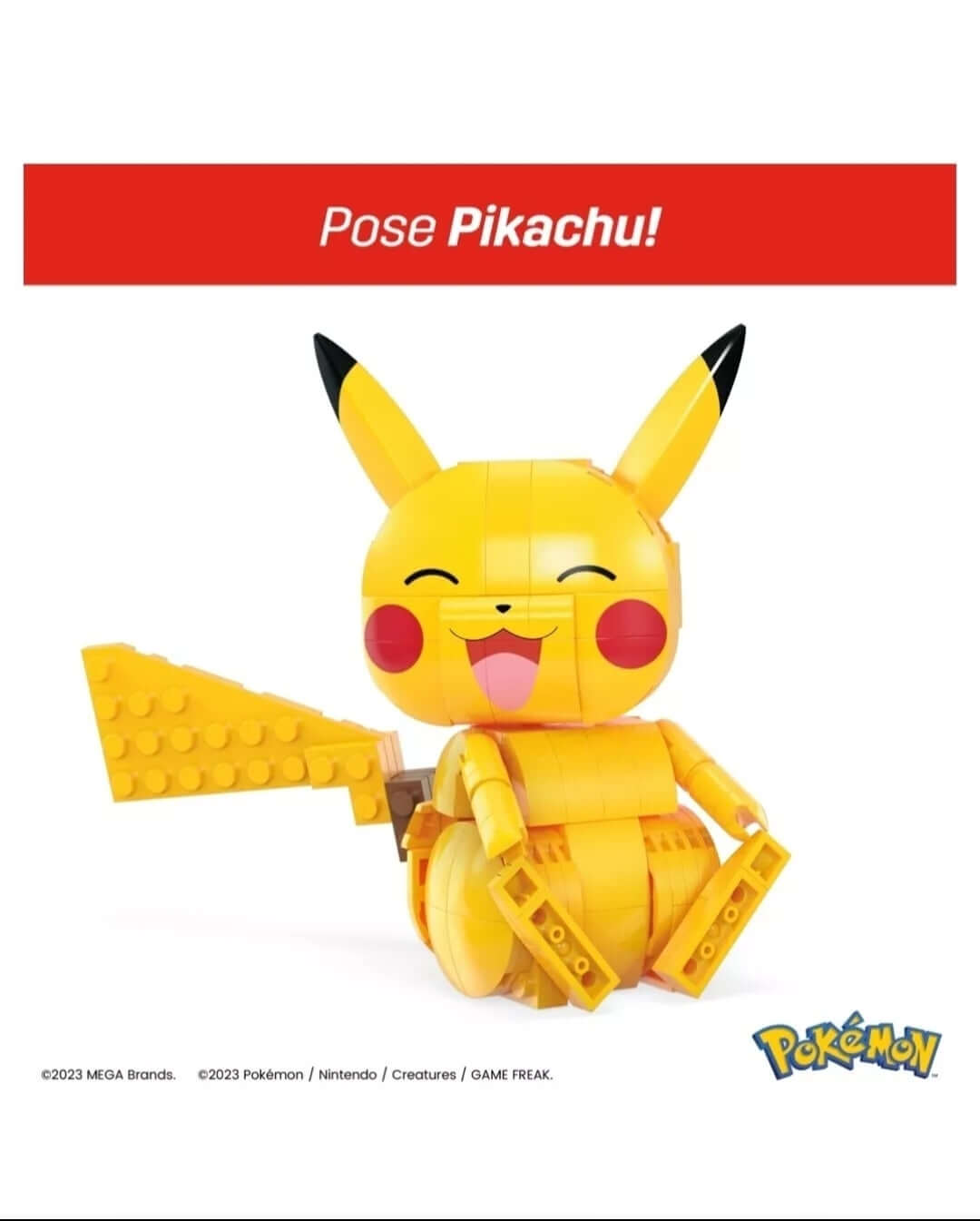 MEGA Pokémon Building Toy Kit, Build & Show with 3 Action Figures 583 Pieces - The Bargains Basement