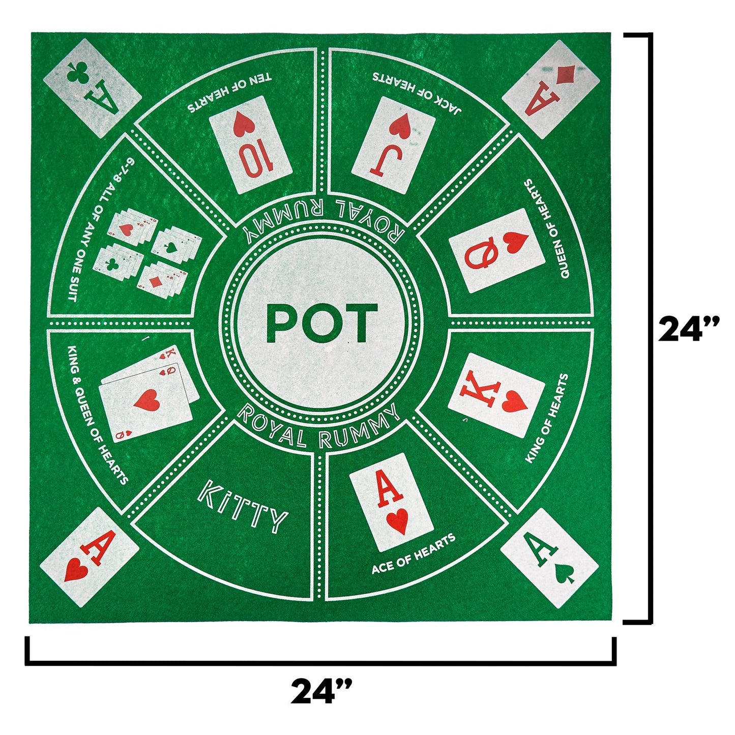 Rummy Play Mat - Perfect for Serious and Casual Players - The Bargains BasementRummy Play Mat - Perfect for Serious and Casual Players