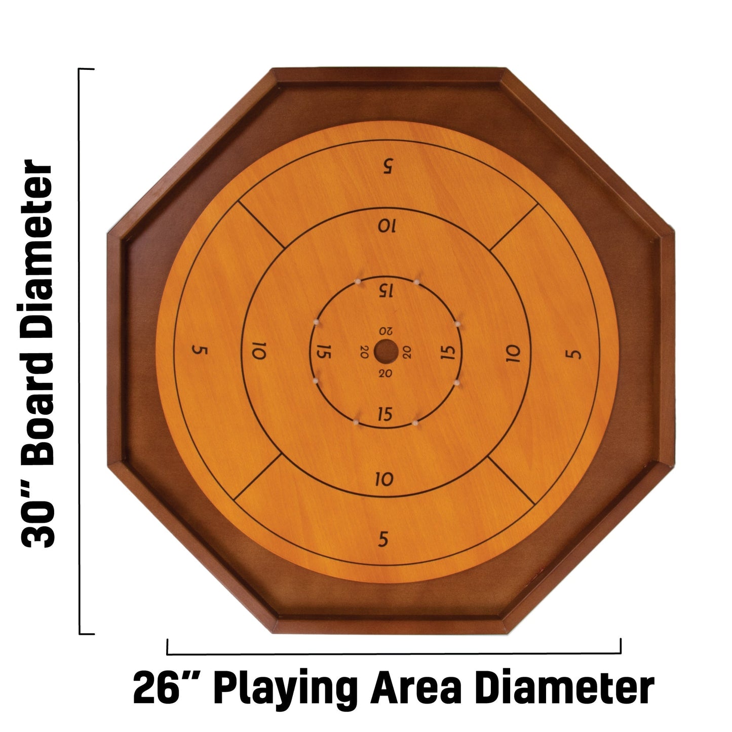 Tournament Crokinole Board, 30 - inch - The Bargains BasementTournament Crokinole Board, 30 - inch