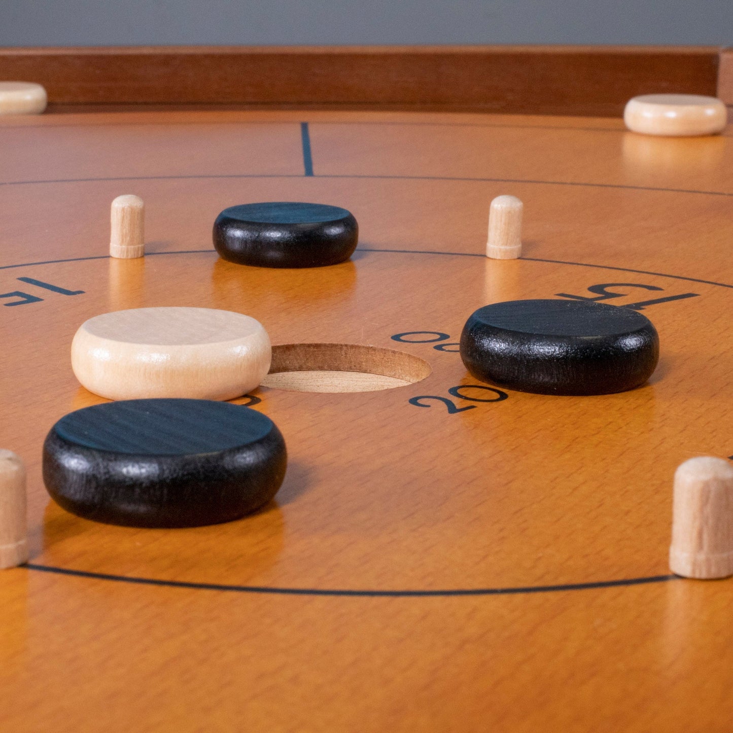 Tournament Crokinole Board, 30 - inch - The Bargains BasementTournament Crokinole Board, 30 - inch
