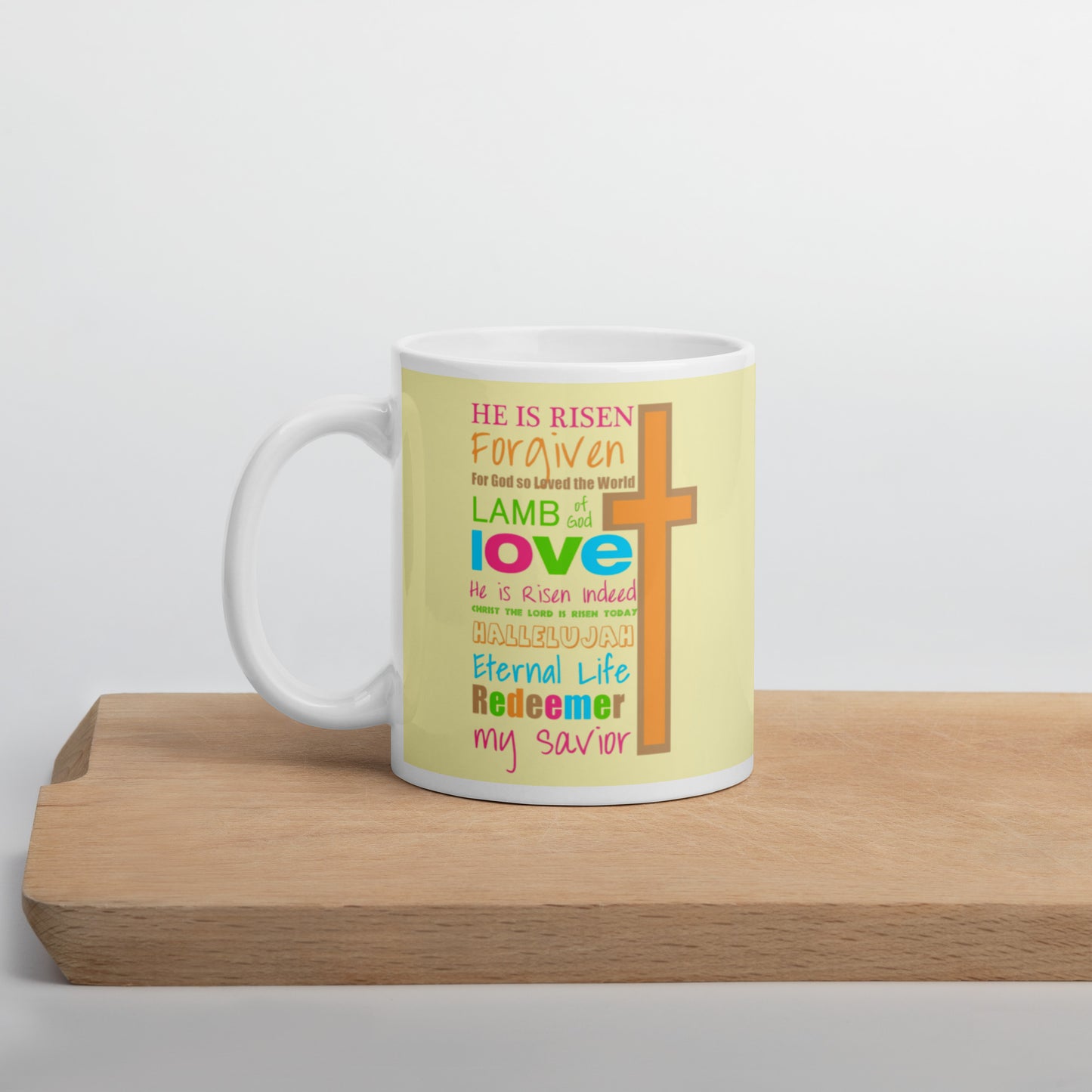Easter Rise of Christ mug - The Bargains Basement