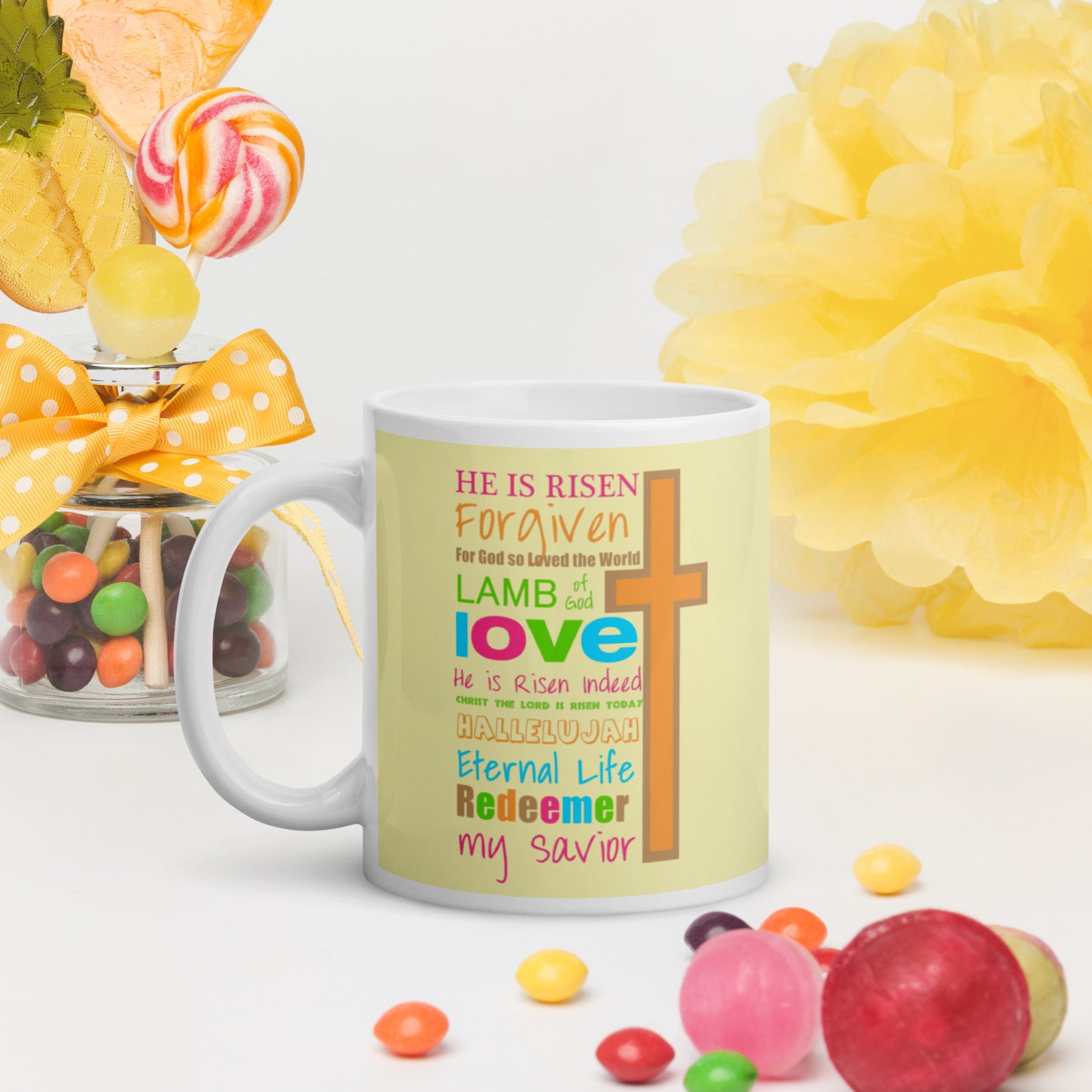 Easter Rise of Christ mug - The Bargains Basement