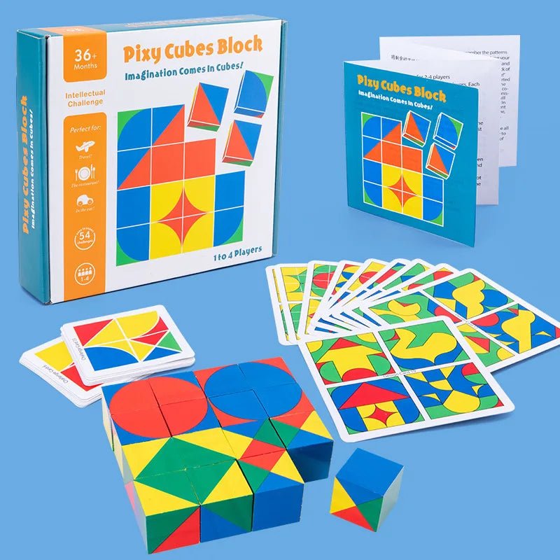 Wooden Blocks Puzzle Toy for Kids - The Bargains BasementWooden Blocks Puzzle Toy for Kids