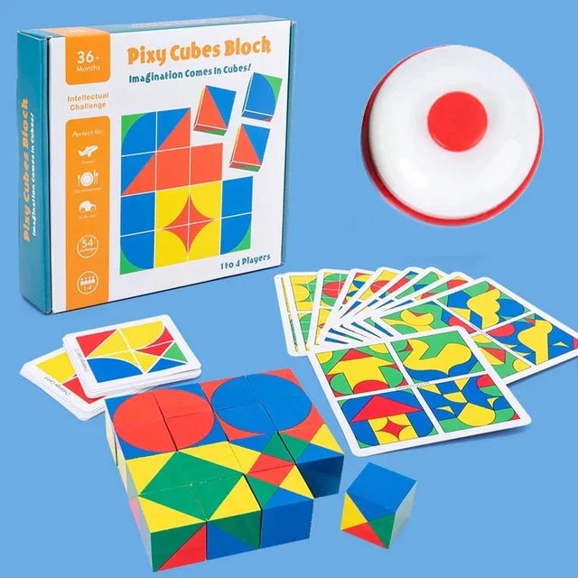Wooden Blocks Puzzle Toy for Kids - The Bargains BasementWooden Blocks Puzzle Toy for Kids