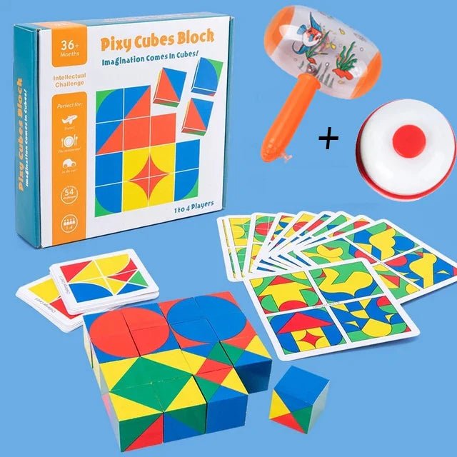 Wooden Blocks Puzzle Toy for Kids - The Bargains BasementWooden Blocks Puzzle Toy for Kids