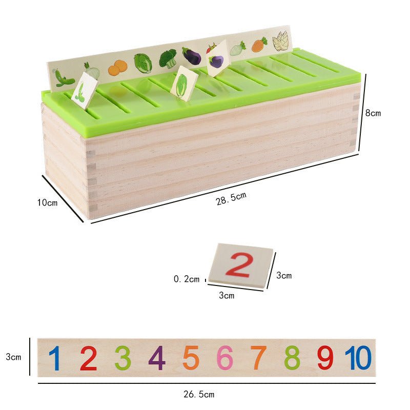 Wooden Knowledge Classification Box – Educational Toy for Early Learning - The Bargains BasementWooden Knowledge Classification Box – Educational Toy for Early Learning