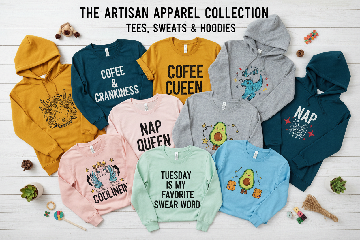 Graphic Tees, Sweatshirts & Hoodies