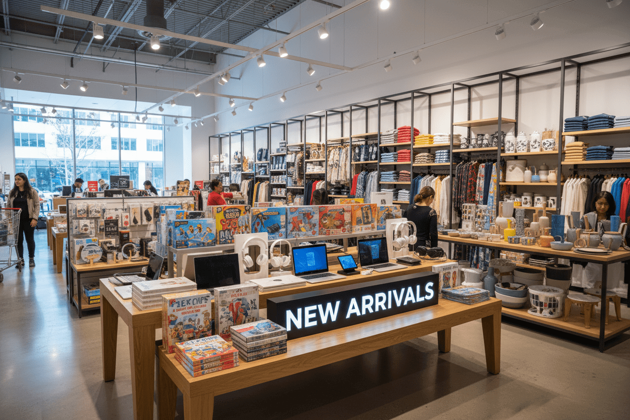 New Arrivals - The Bargains Basement