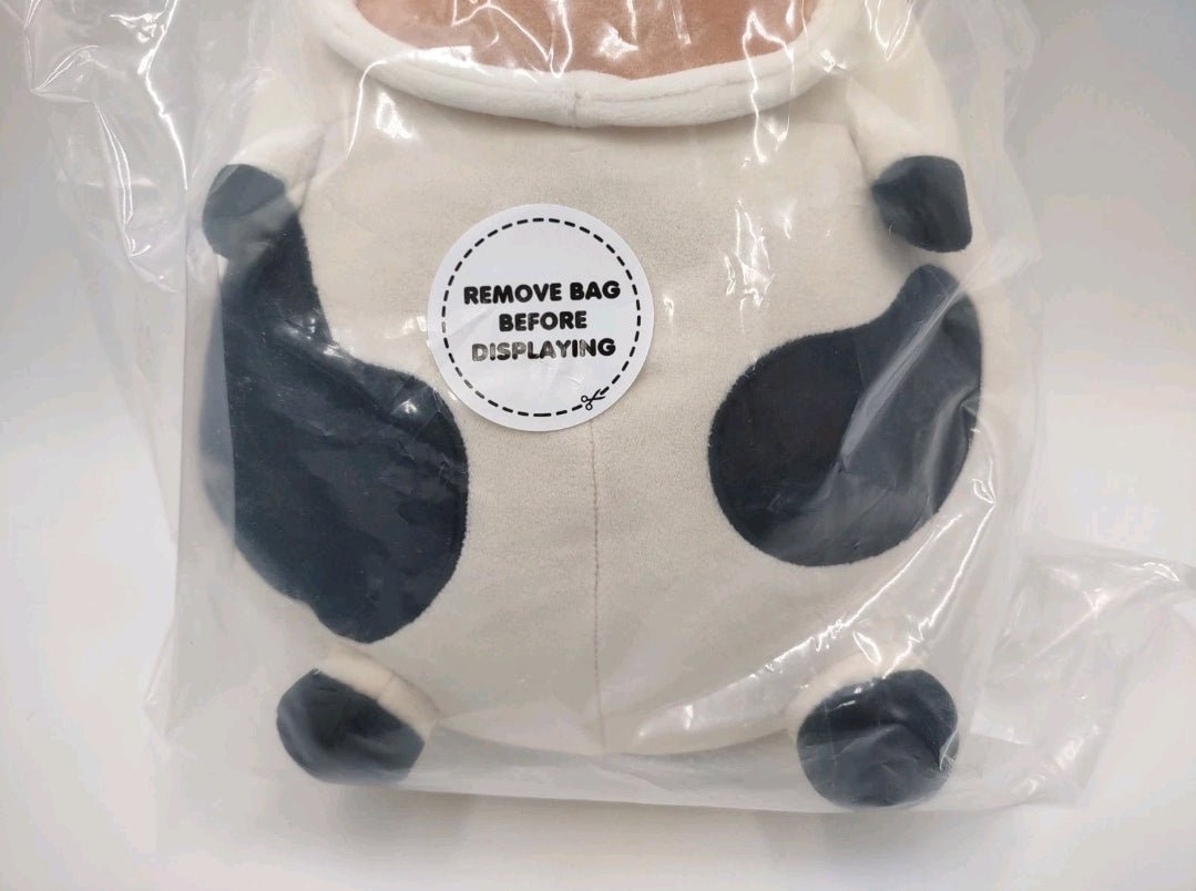 10" Smoko Cow Tayto Midi Mochi Plush - The Bargains Basement10" Smoko Cow Tayto Midi Mochi Plush