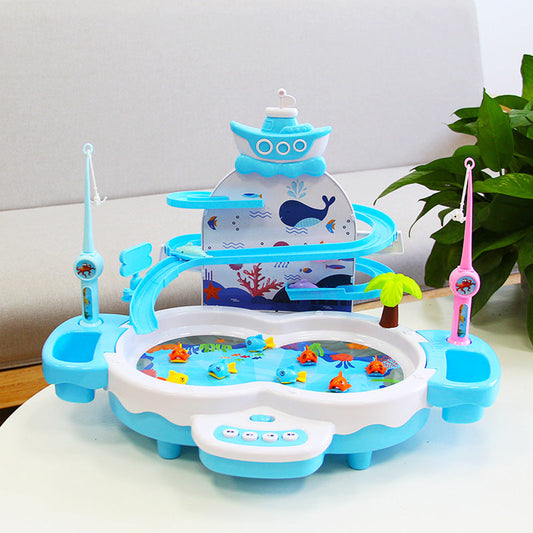 Electric Fishing Toy Set – Musical Educational Puzzle Game