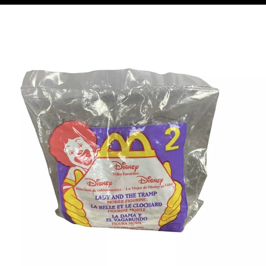 1998 Disney Mcdonalds Happy Meal Toy - Lady And The Tramp #2 New - The Bargains Basement1998 Disney Mcdonalds Happy Meal Toy - Lady And The Tramp #2 New