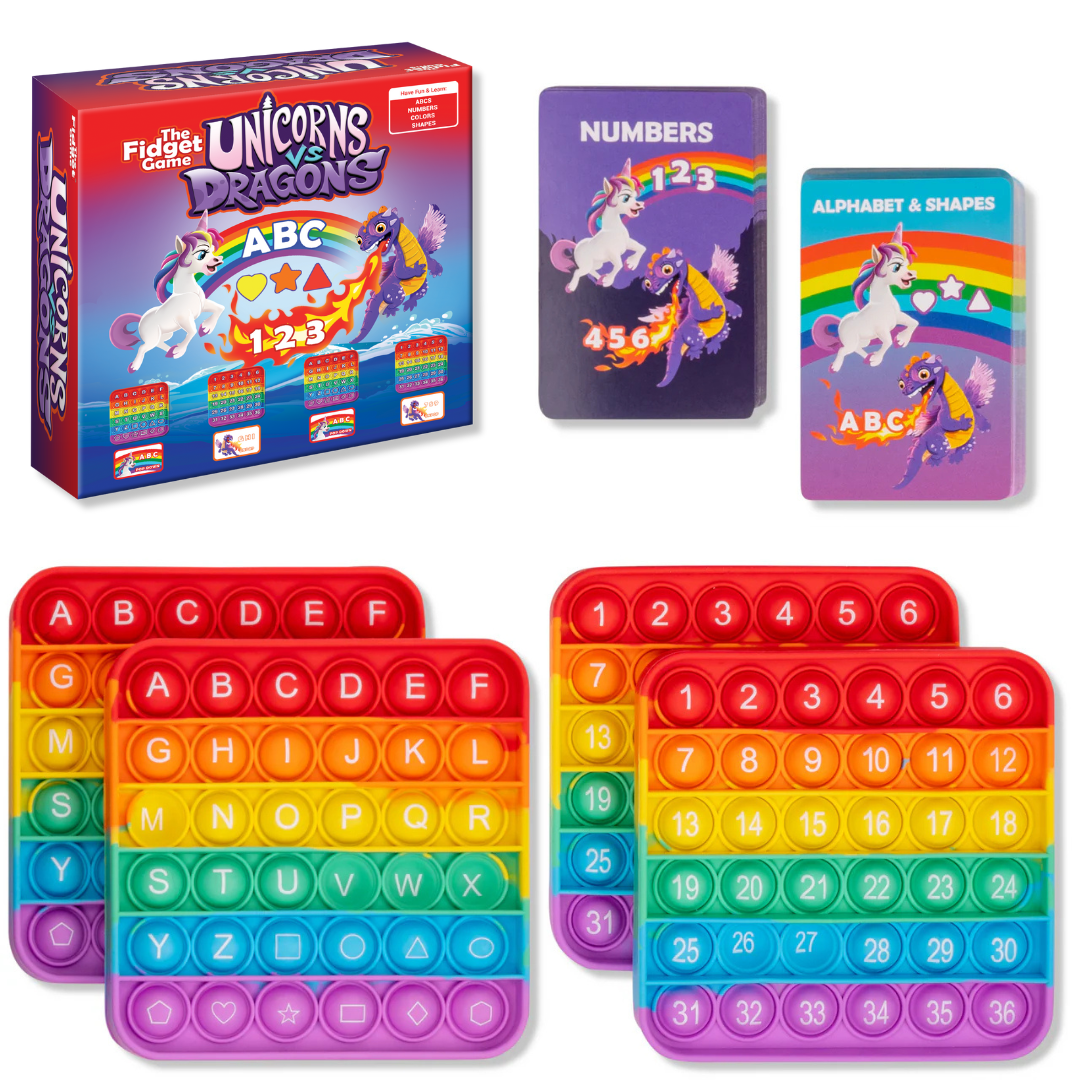 Unicorns Vs. Dragons! The Fidget Games