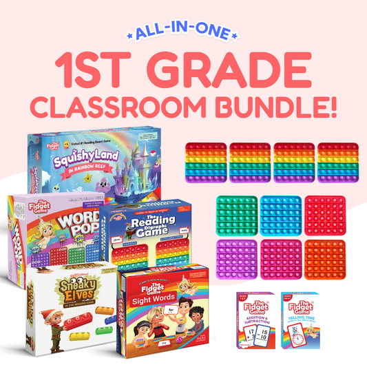 1st Grade Classroom Bundle The Fidget Games