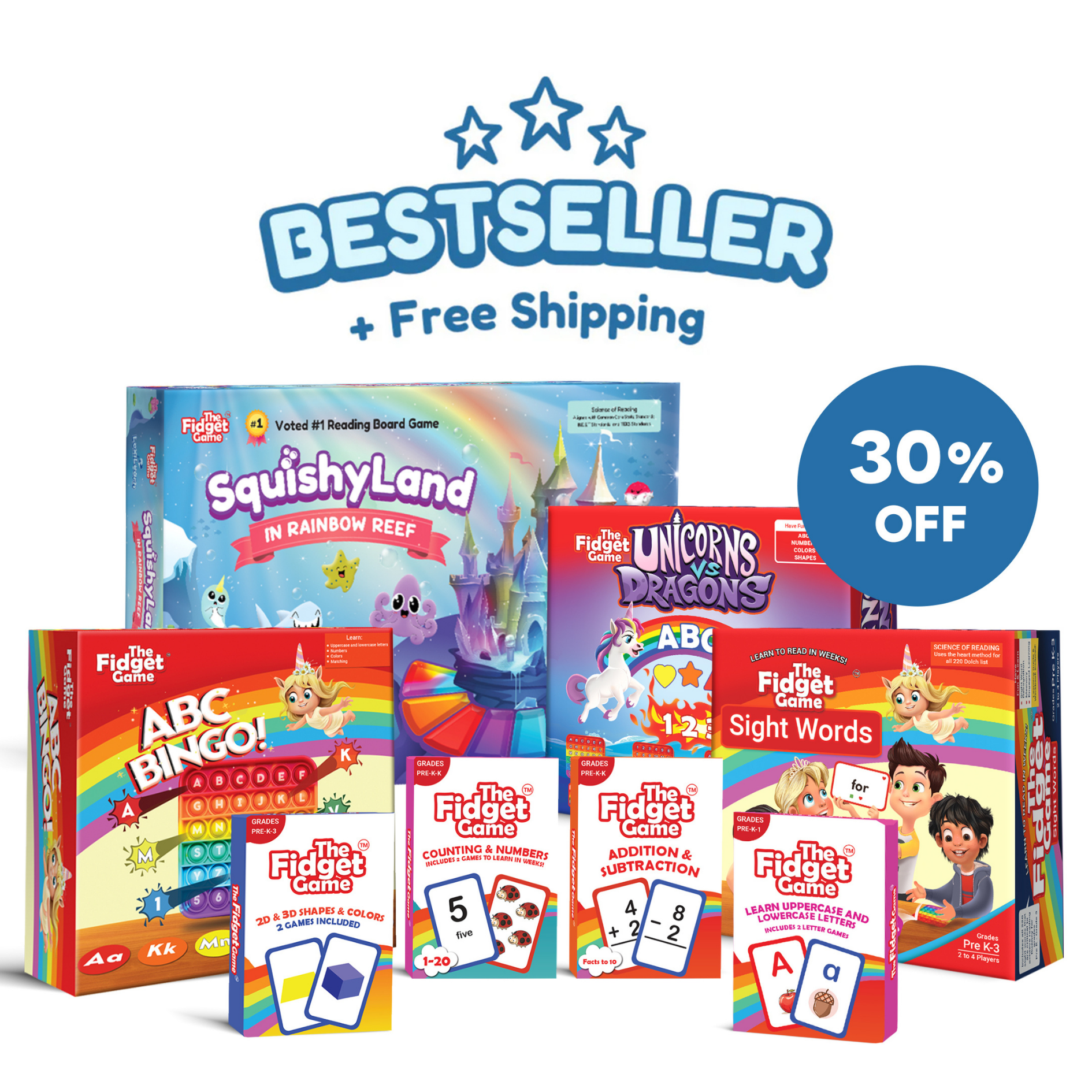 Unicorns Vs. Dragons! The Fidget Games