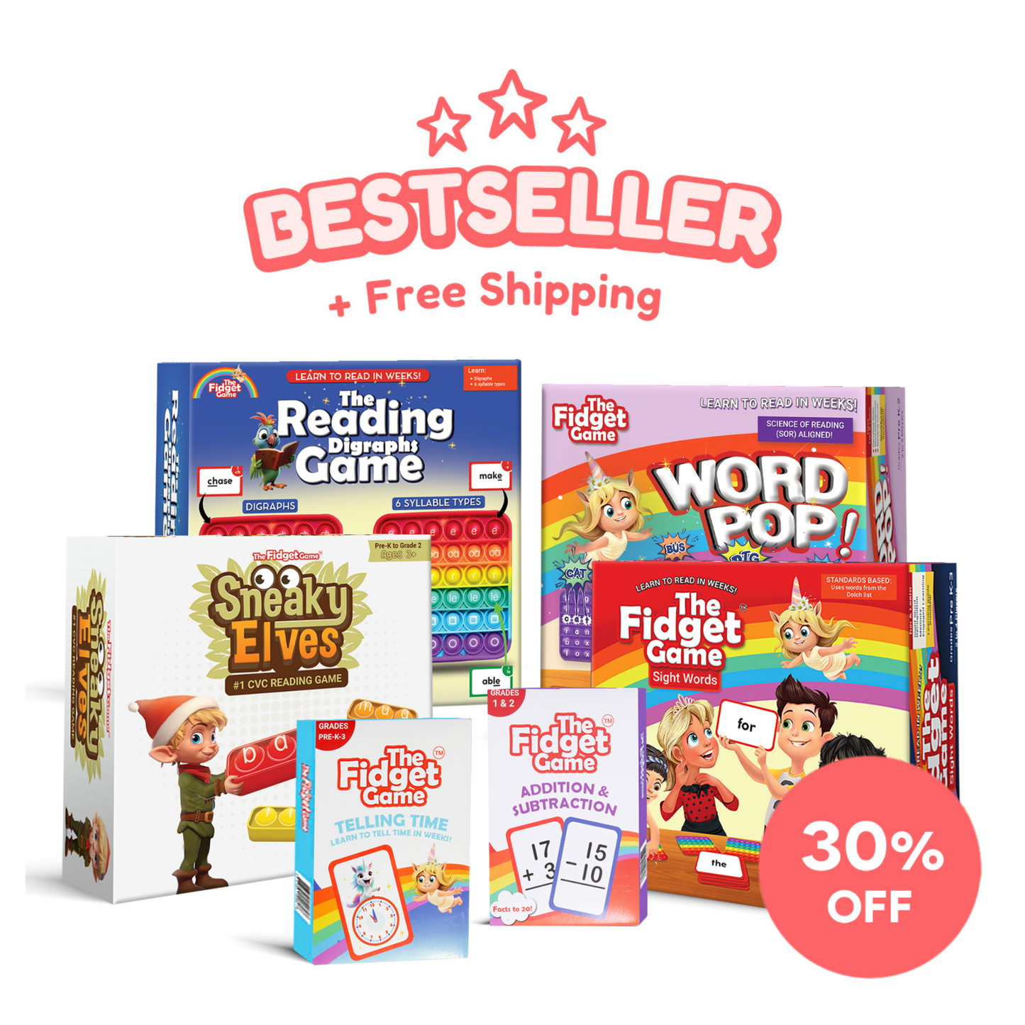 The Reading Digraphs Game The Fidget Games