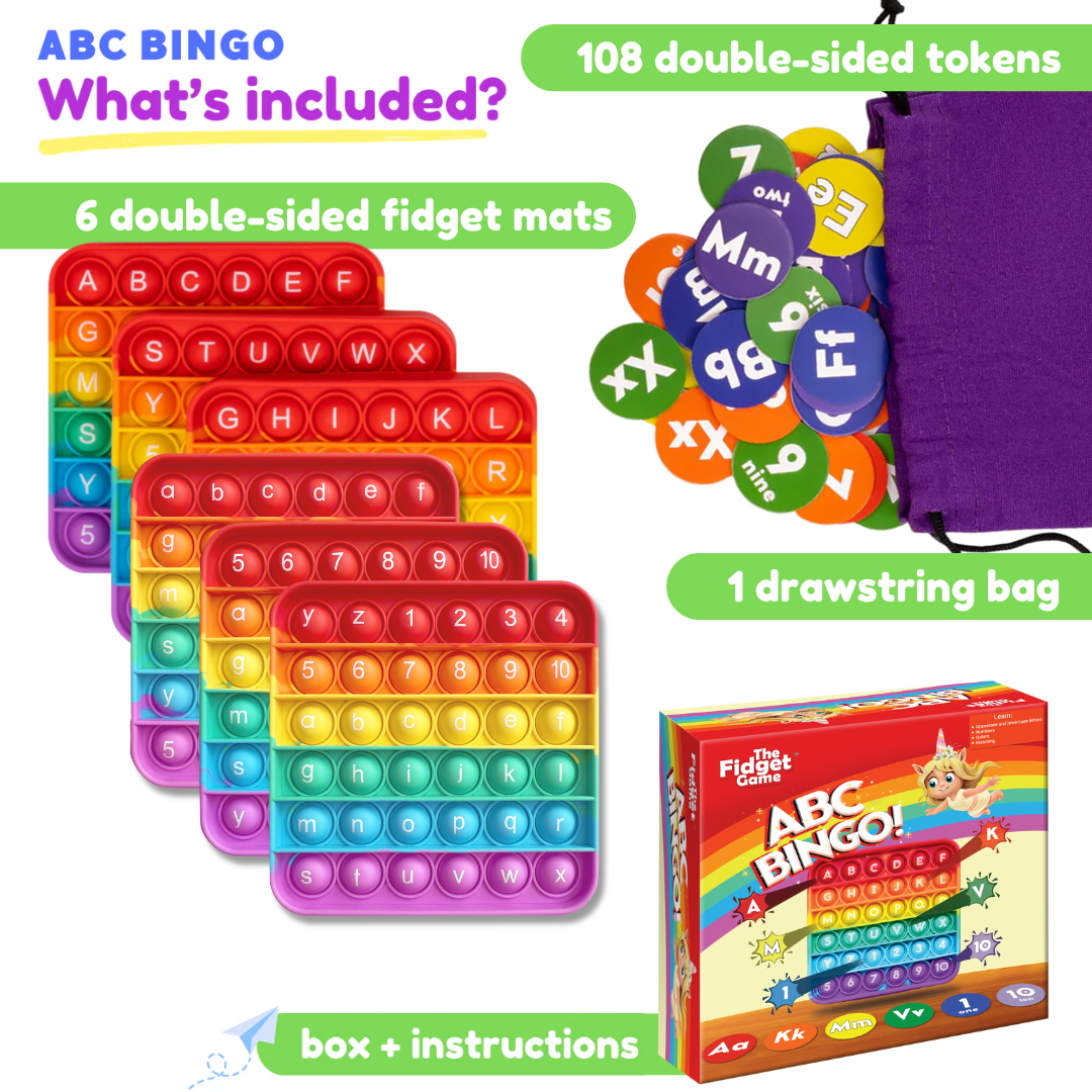ABC BINGO! The Fidget Games