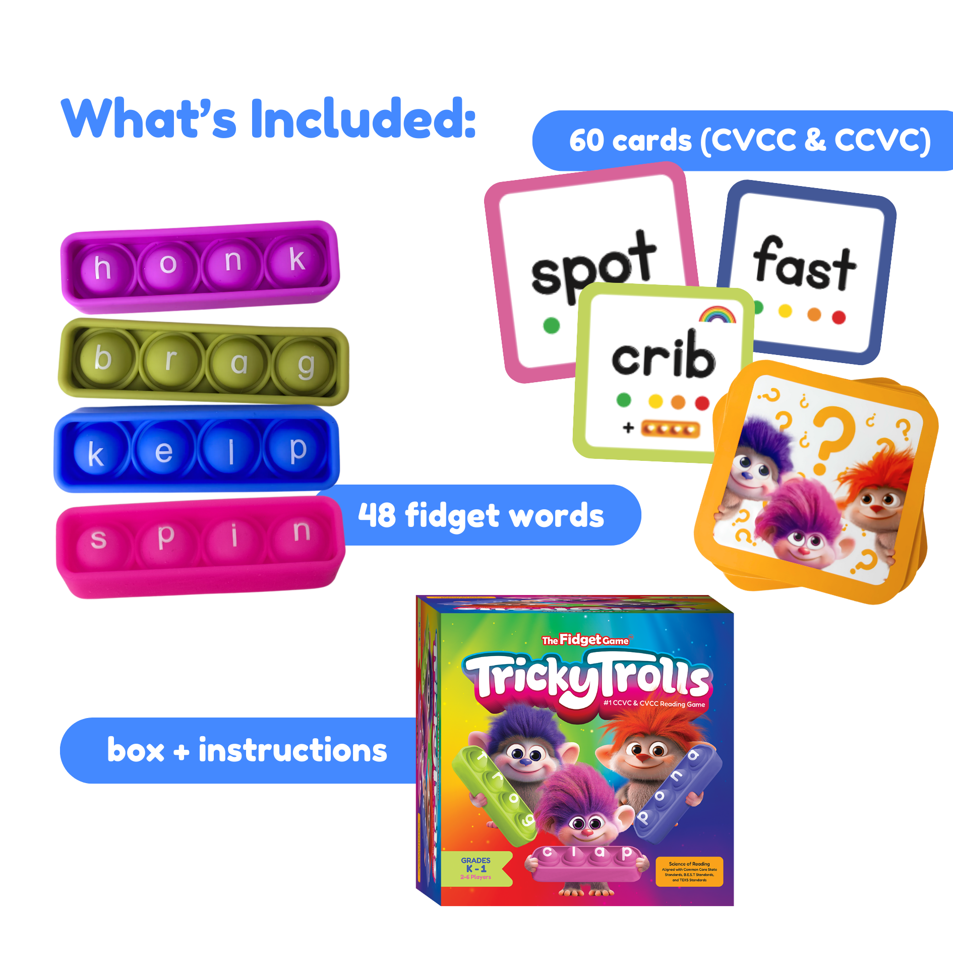 Tricky Trolls The Fidget Games