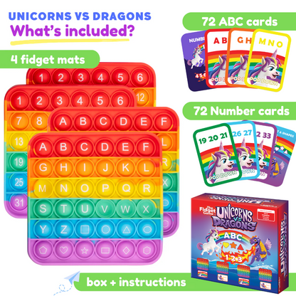 Unicorns Vs. Dragons! The Fidget Games