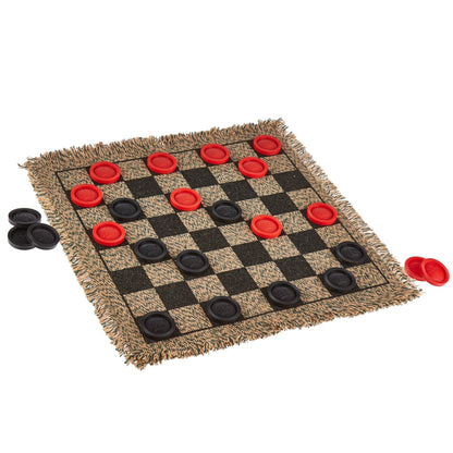 3 - in - 1 Mini Checkers Rug - The Bargains Basement3 - in - 1 Mini Checkers Rug