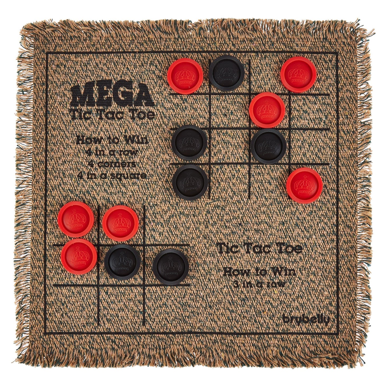 3 - in - 1 Mini Checkers Rug - The Bargains Basement3 - in - 1 Mini Checkers Rug