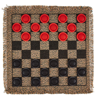 3 - in - 1 Mini Checkers Rug - The Bargains Basement3 - in - 1 Mini Checkers Rug