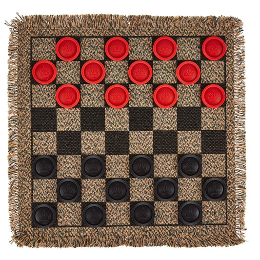 3 - in - 1 Mini Checkers Rug - The Bargains Basement3 - in - 1 Mini Checkers Rug