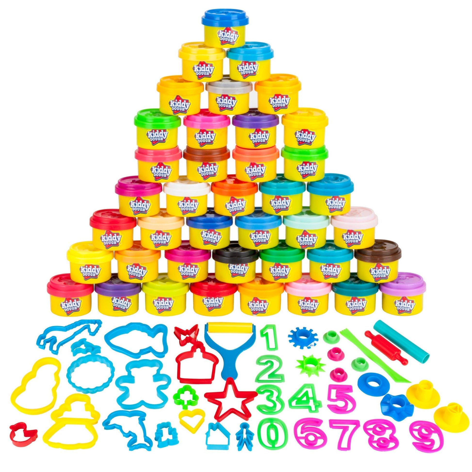 40 Pack Of Party Favors Play Dough + 40 Dough Tools - Bulk Party Pack - The Bargains Basement40 Pack Of Party Favors Play Dough + 40 Dough Tools - Bulk Party Pack