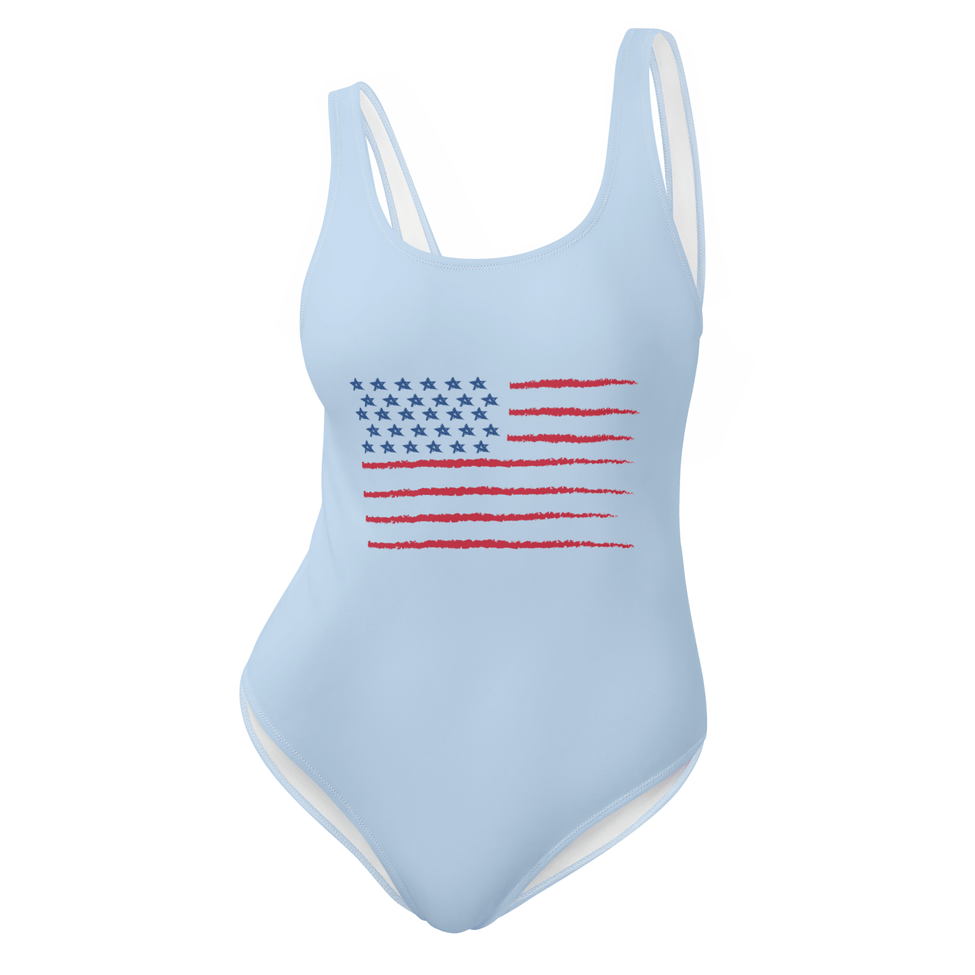 4th of July One - Piece Swimsuit - The Bargains Basement4th of July One - Piece Swimsuit