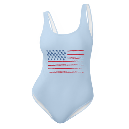 4th of July One - Piece Swimsuit - The Bargains Basement4th of July One - Piece Swimsuit