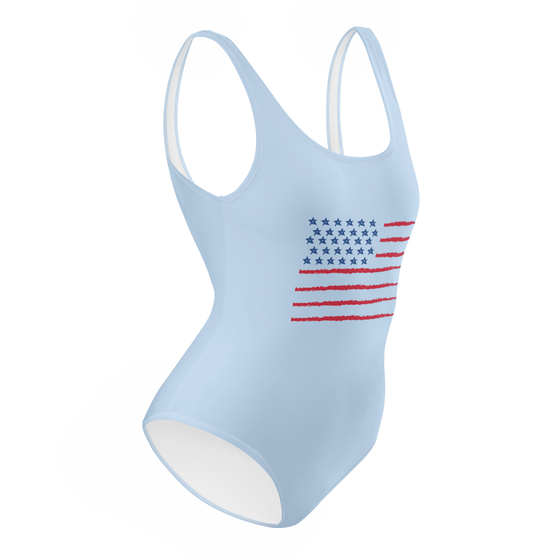 4th of July One - Piece Swimsuit - The Bargains Basement4th of July One - Piece Swimsuit