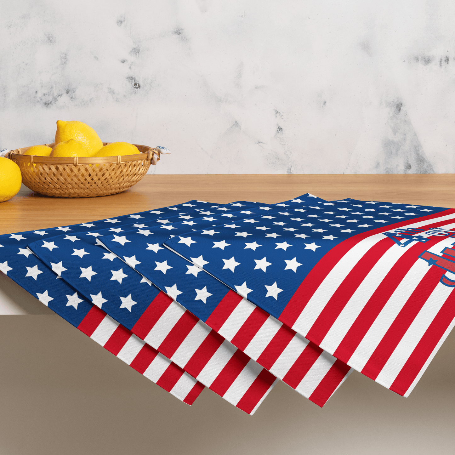 4th of July Placemat Set - The Bargains Basement4th of July Placemat Set