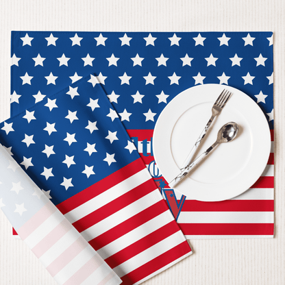 4th of July Placemat Set - The Bargains Basement4th of July Placemat Set