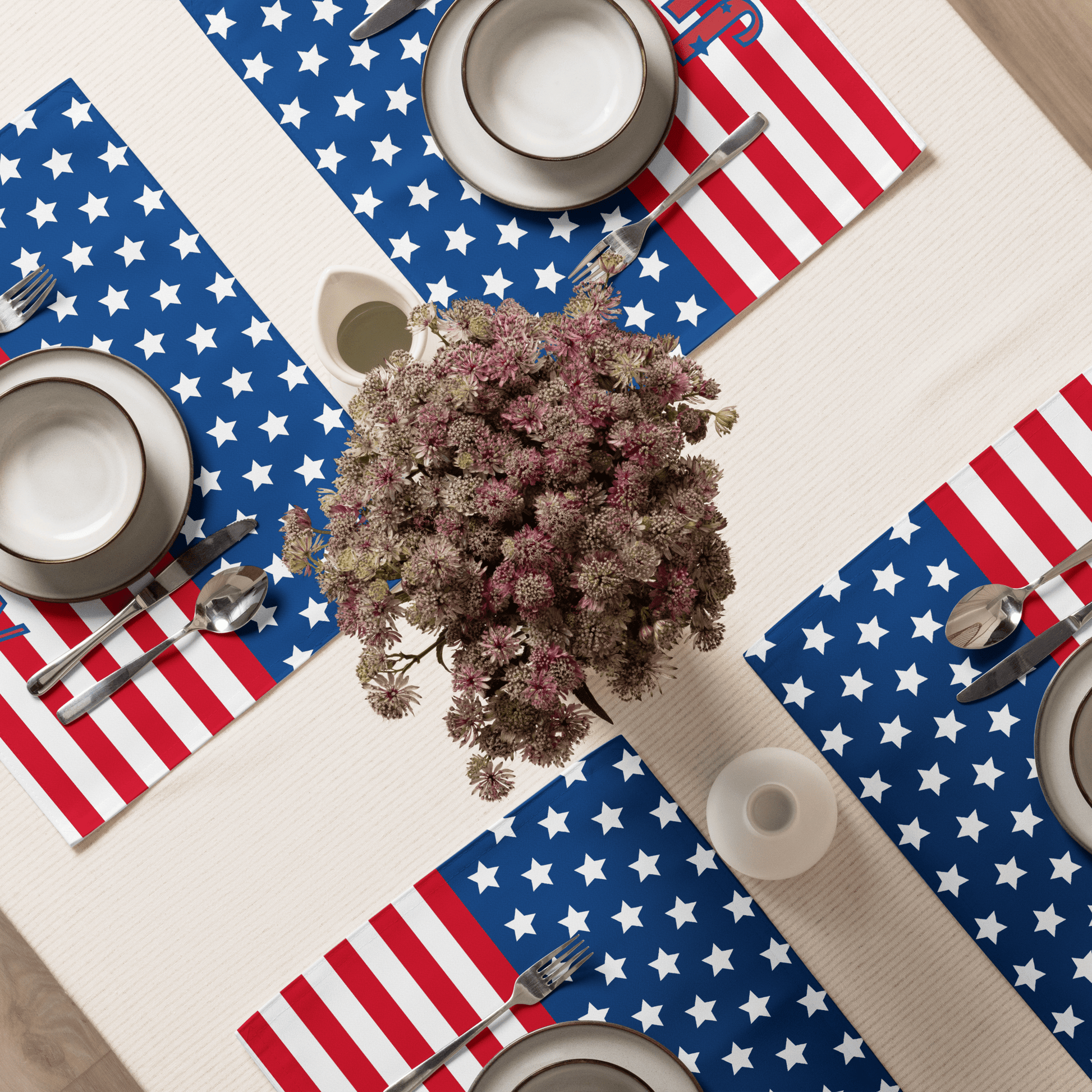 4th of July Placemat Set - The Bargains Basement4th of July Placemat Set