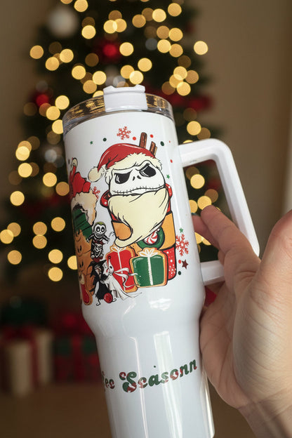 40oz Christmas Coffee Tumbler | Holiday Insulated Cup | Festive Gift for Coffee Lovers The Bargains Basement