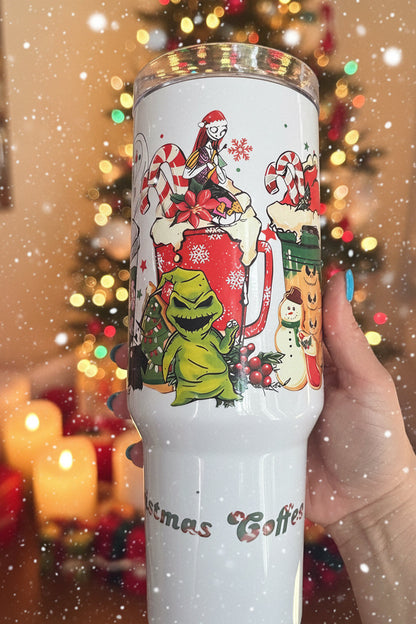 40oz Christmas Coffee Tumbler | Holiday Insulated Cup | Festive Gift for Coffee Lovers The Bargains Basement