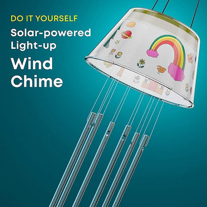 Create Your Own  Solar-Powered Light-up Wind Chime Kit by Surreal Brands The Shop Everything Store